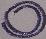 Blue jade beads
