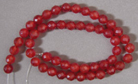 Ruby round beads