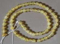 Gold agate round beads