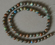 6mm round beads from rainbow calsilica.