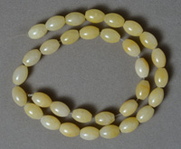 12mm barrel beads from yellow jade.